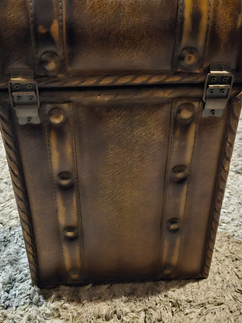 Men's Brown Leather Vertical Satchel Bag - Classic Carry